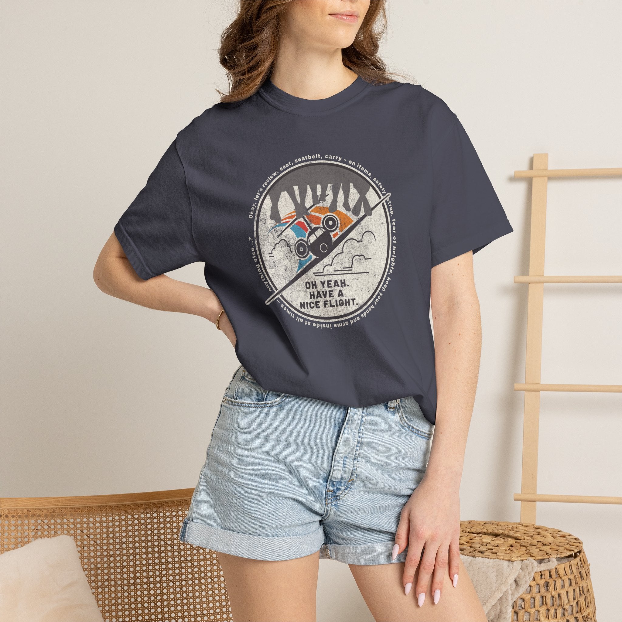 Soarin' Have A Nice Flight Comfort Colors Tee