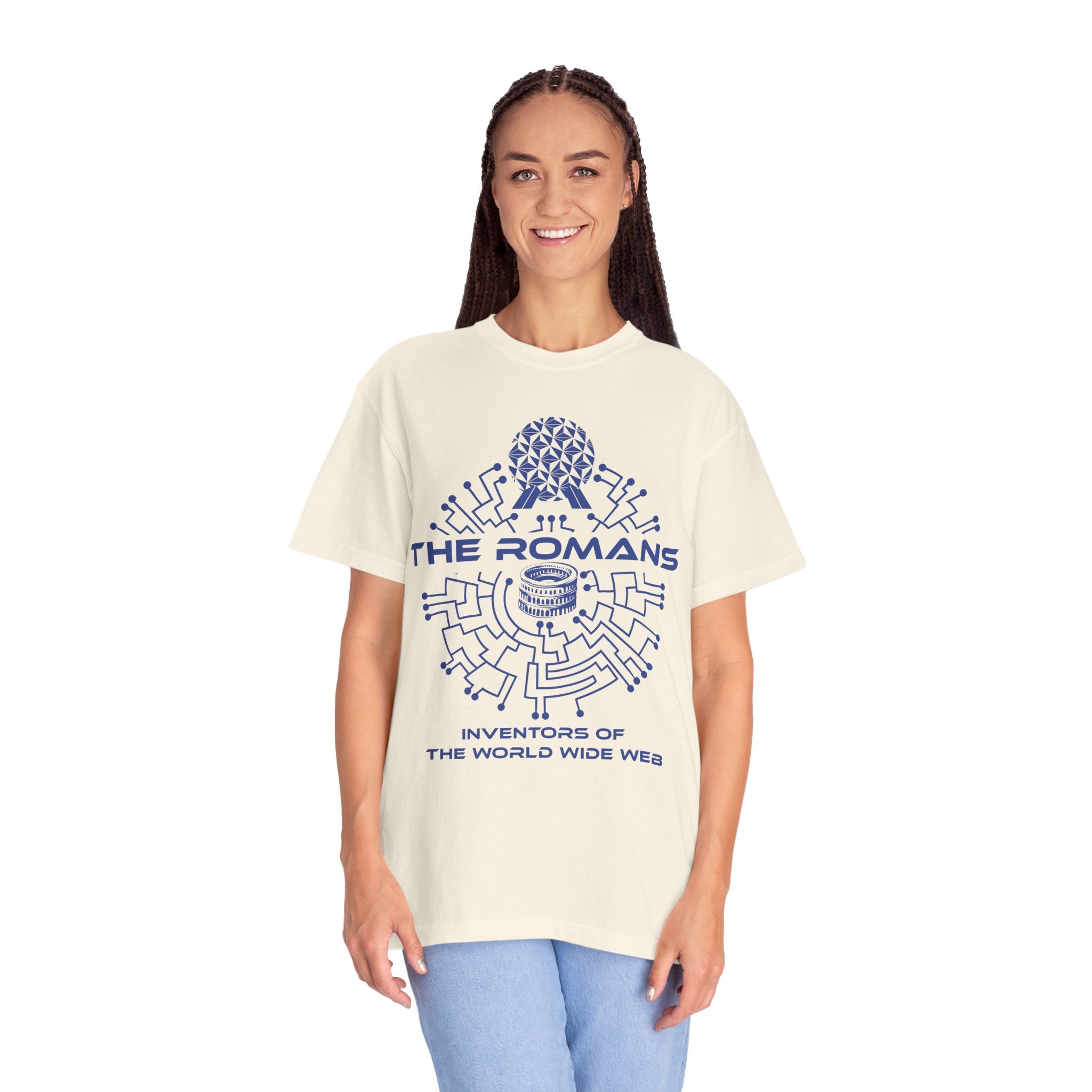 Spaceship Earth Romans on Comfort Colors