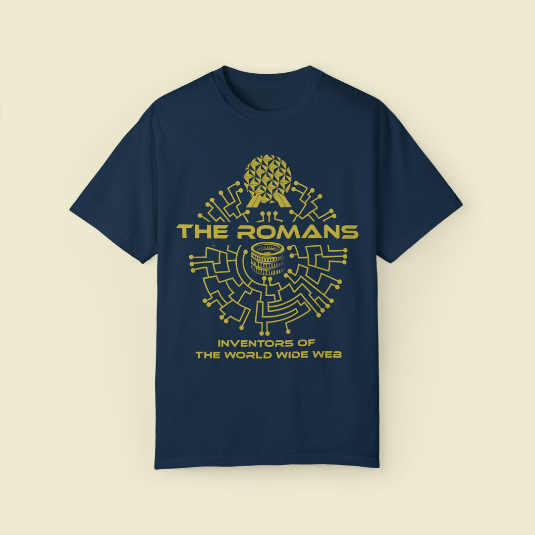 Spaceship Earth Romans on Comfort Colors The Quirky Mouse LLC