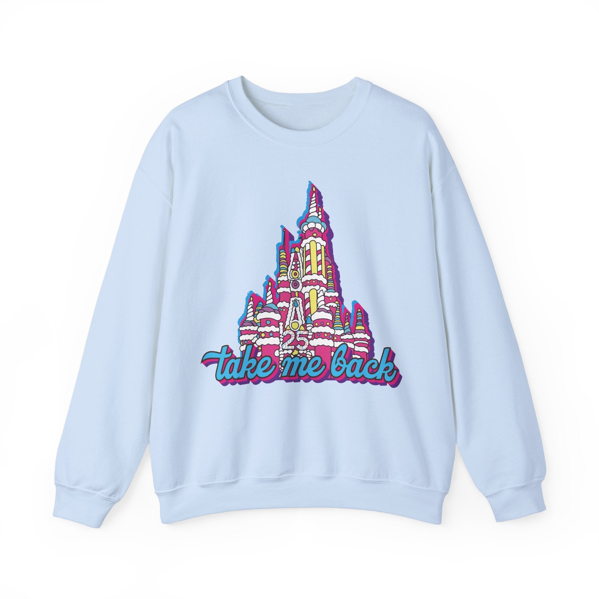 Take Me Back to the 90s Cake Castle Sweatshirt
