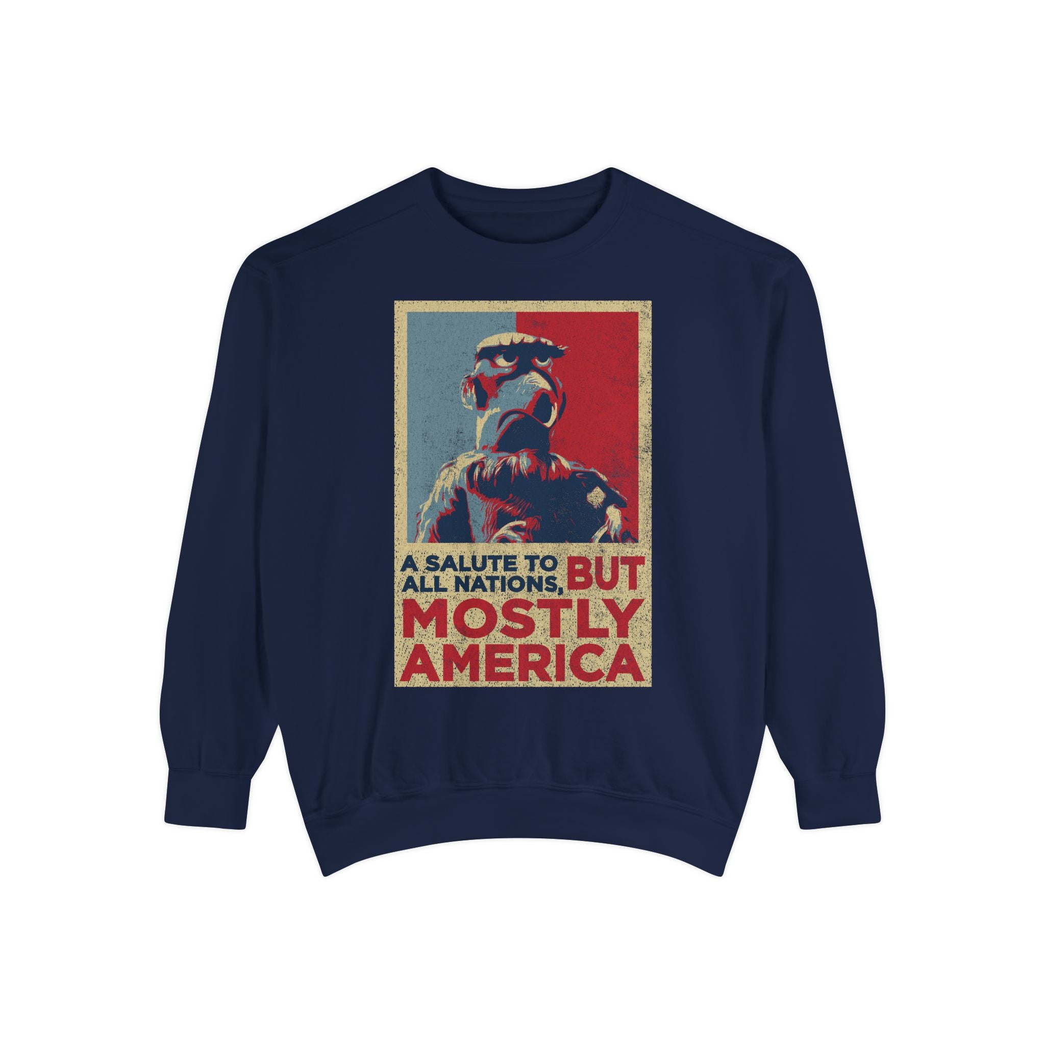 Salute To All Nations Sam Eagle Sweatshirt