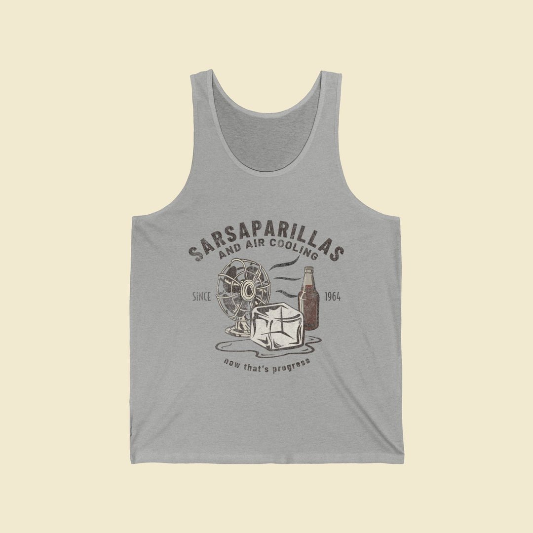 Carousel of Progress Sarsaparilla Tank Top by The Quirky Mouse, LLC, subtle Disney Inspired Shirts