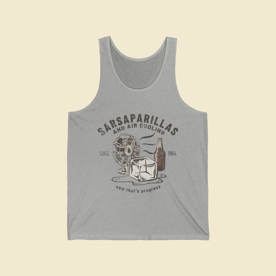 Carousel of Progress Sarsaparilla Tank Top by The Quirky Mouse, LLC, subtle Disney Inspired Shirts