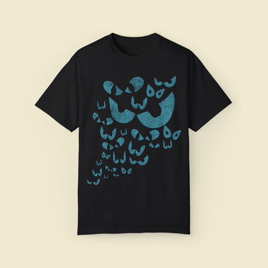 Spooky Eyes Comfort Colors Tee