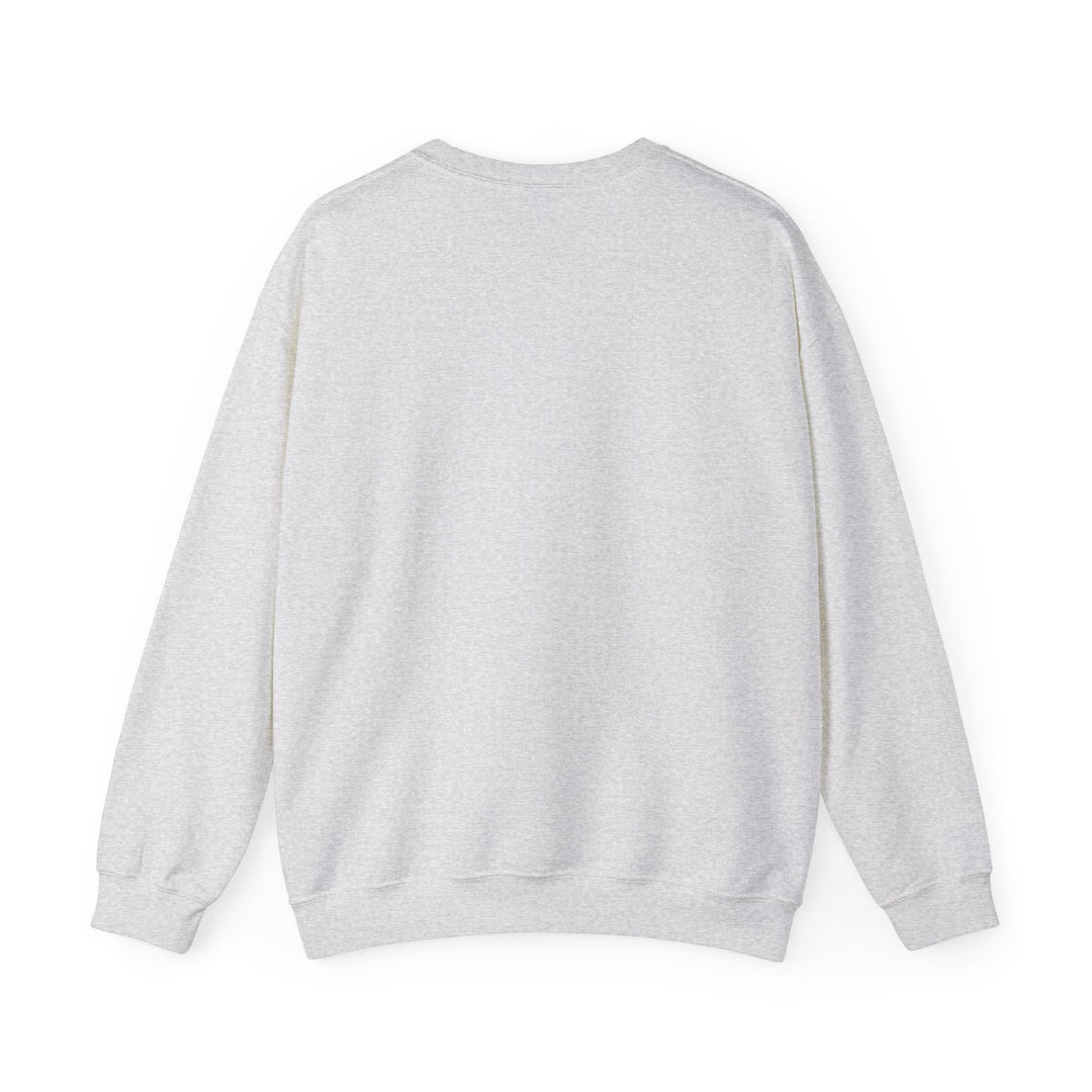 Back of the Take Me Back Cake Castle Sweatshirt in Ash, plain