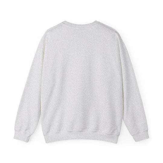 Back of the Take Me Back Cake Castle Sweatshirt in Ash, plain