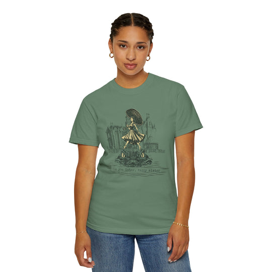 Sally Slater Comfort Colors Tee The Quirky Mouse LLC