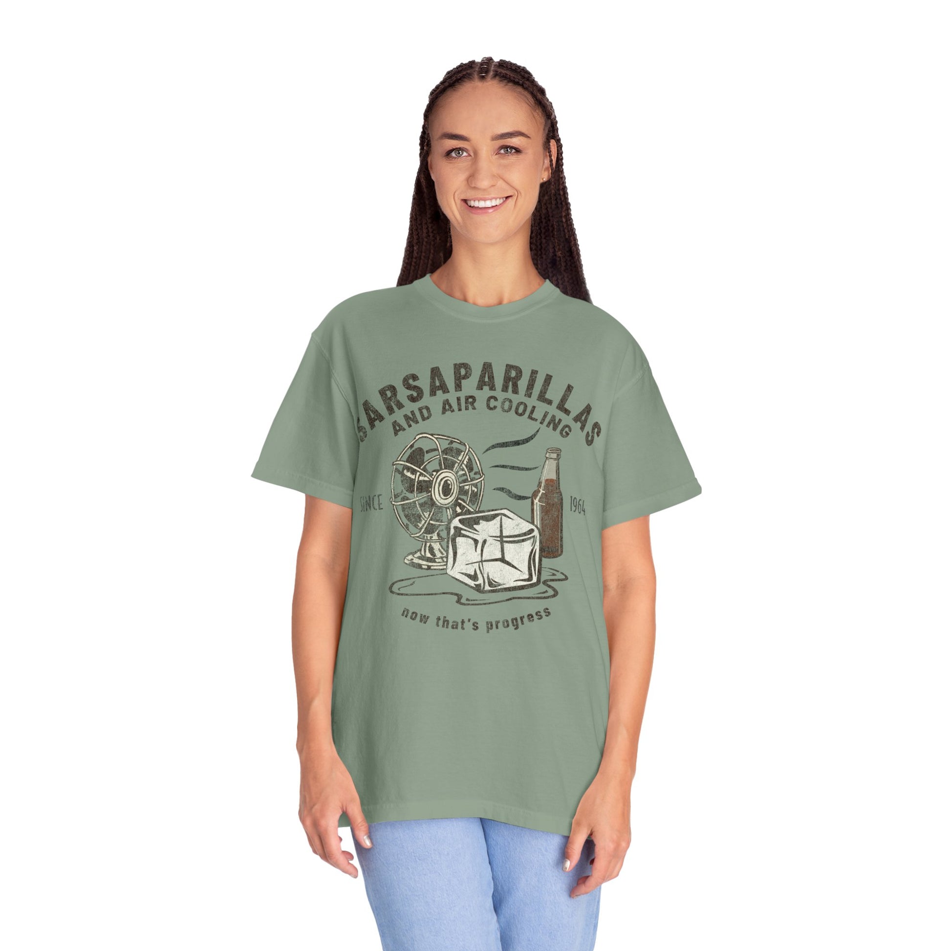 Carousel of Progress Sarsaparilla Comfort Colors Tee by The Quirky Mouse, theme park inspired t shirts