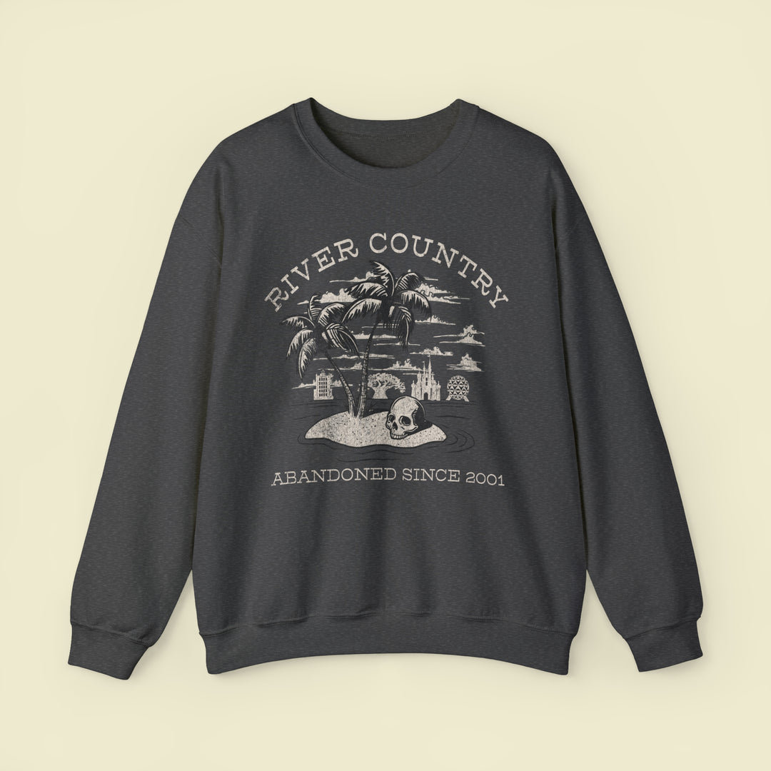 River Country Abandoned Sweatshirt by The Quirky Mouse, LLC, subtle Disney Inspired Shirts