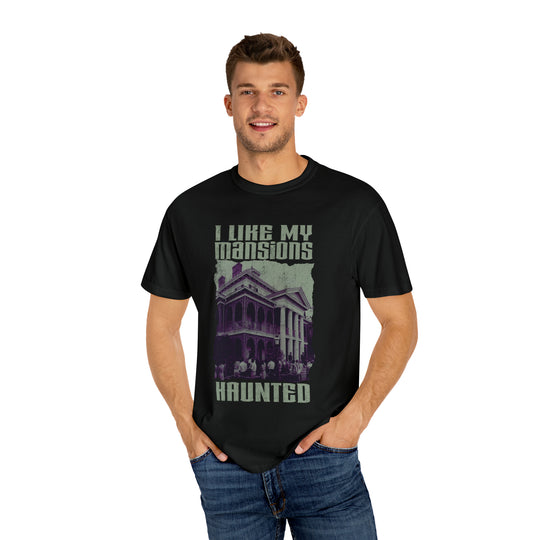 *DL* I Like My Mansions Haunted Comfort Colors Tee