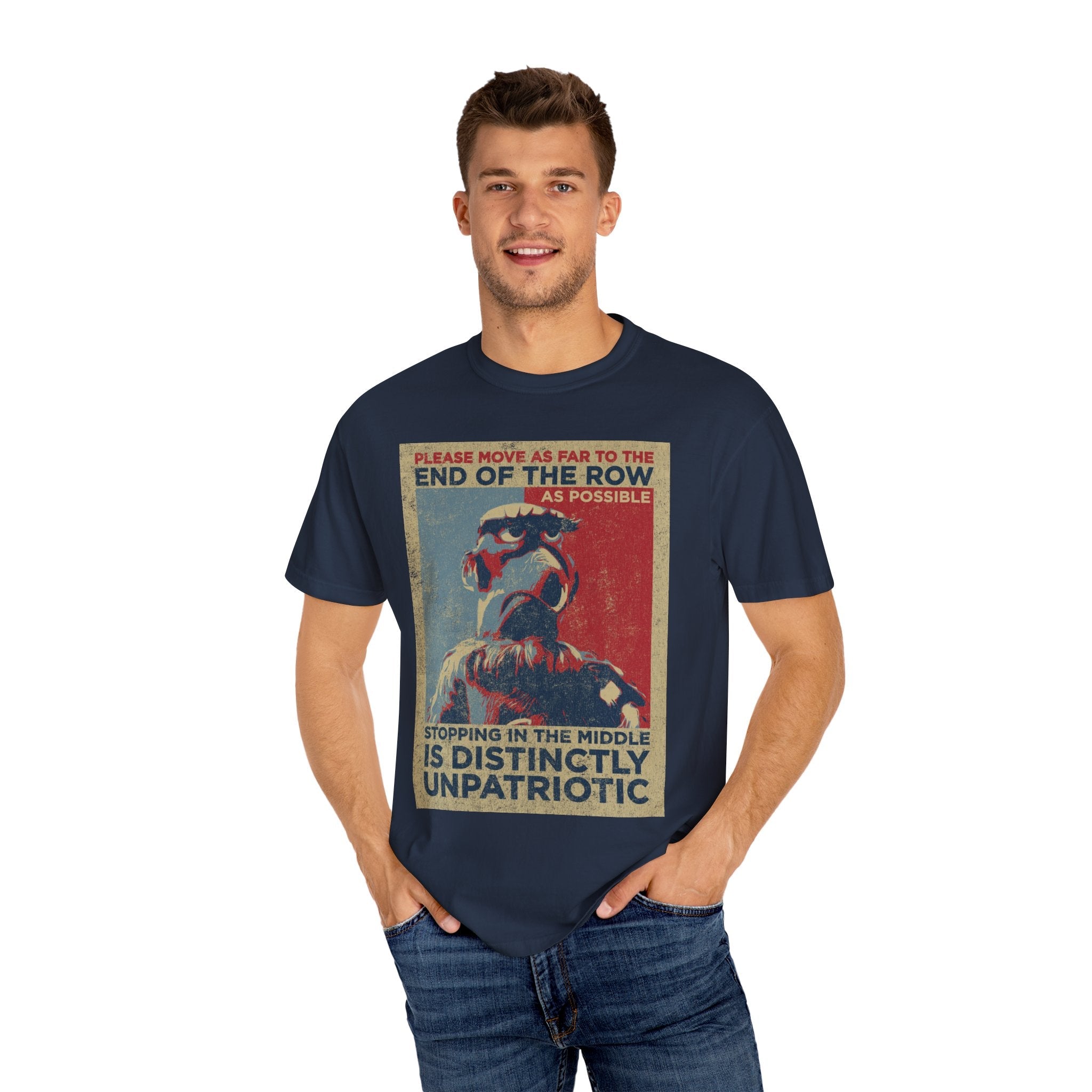 Sam Eagle Move To The End Of The Row Comfort Colors Tee The Quirky Mouse LLC