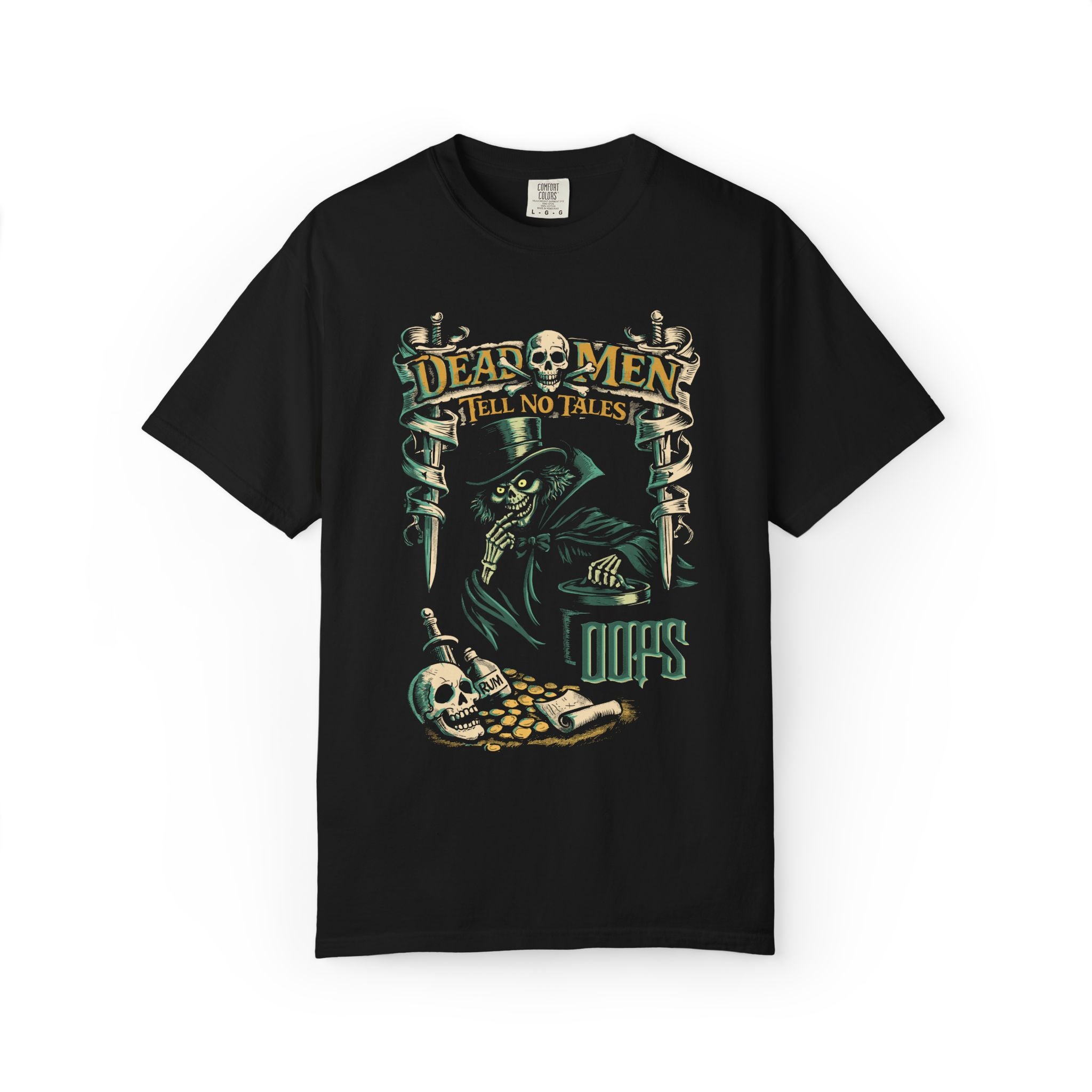 Dead Men Tell No Tales Hatbox Ghost Tee