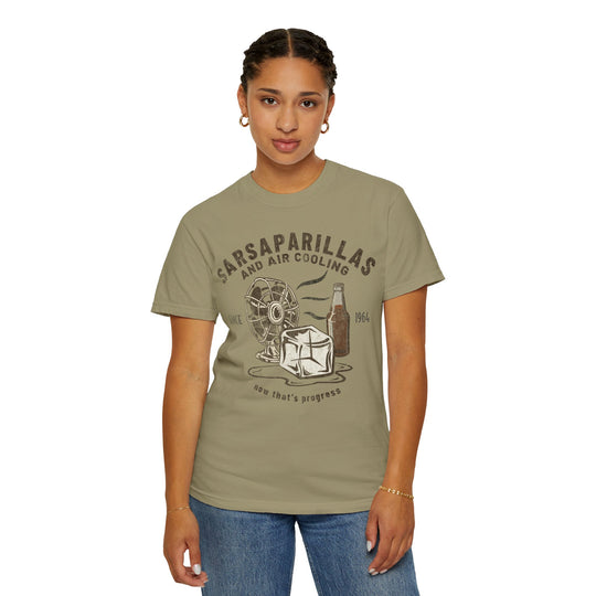 Carousel of Progress Sarsaparilla Comfort Colors Tee by The Quirky Mouse, theme park inspired t shirts