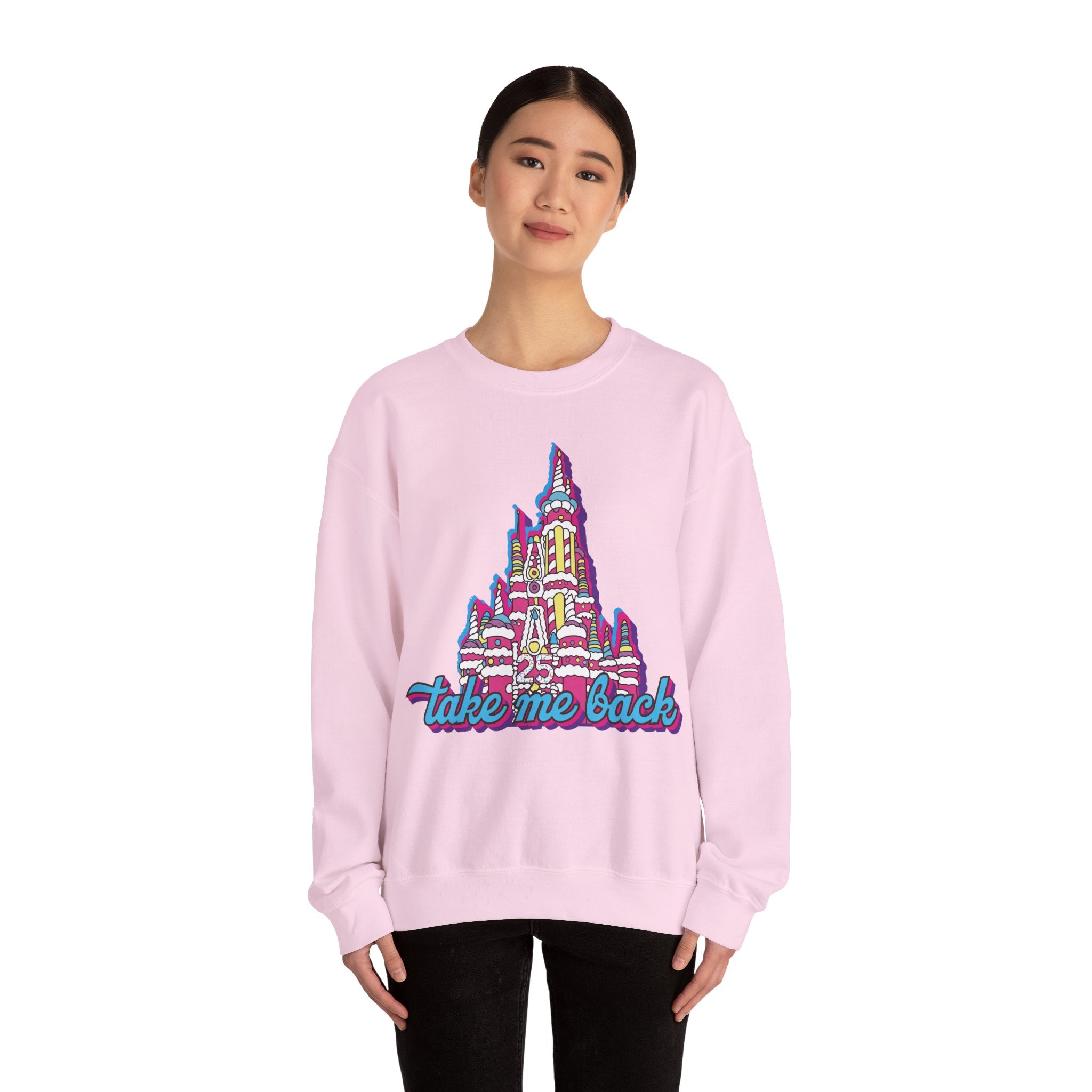 Take Me Back to the 90s Cake Castle Sweatshirt