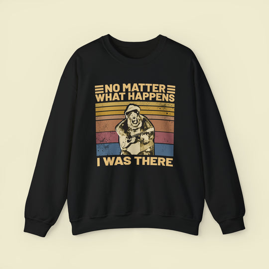 Big Al "I Was There" Farewell Sweatshirt by The Quirky Mouse, LLC, subtle Disney Inspired Shirts