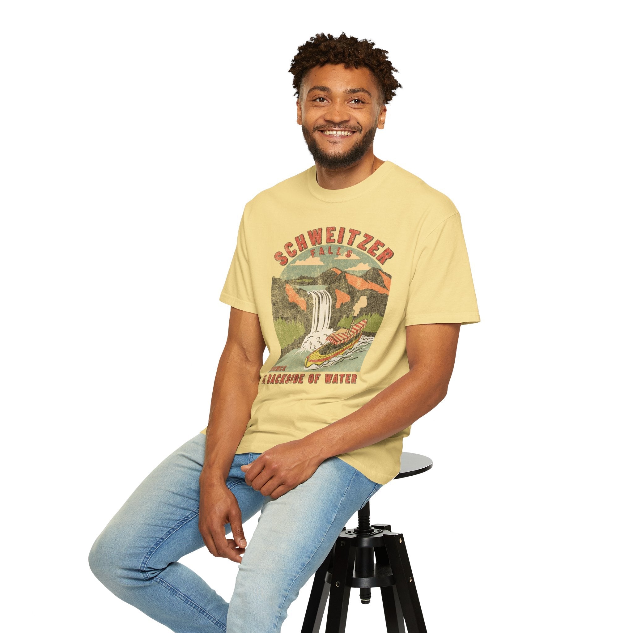 Schweitzer Falls Comfort Colors Tee The Quirky Mouse LLC