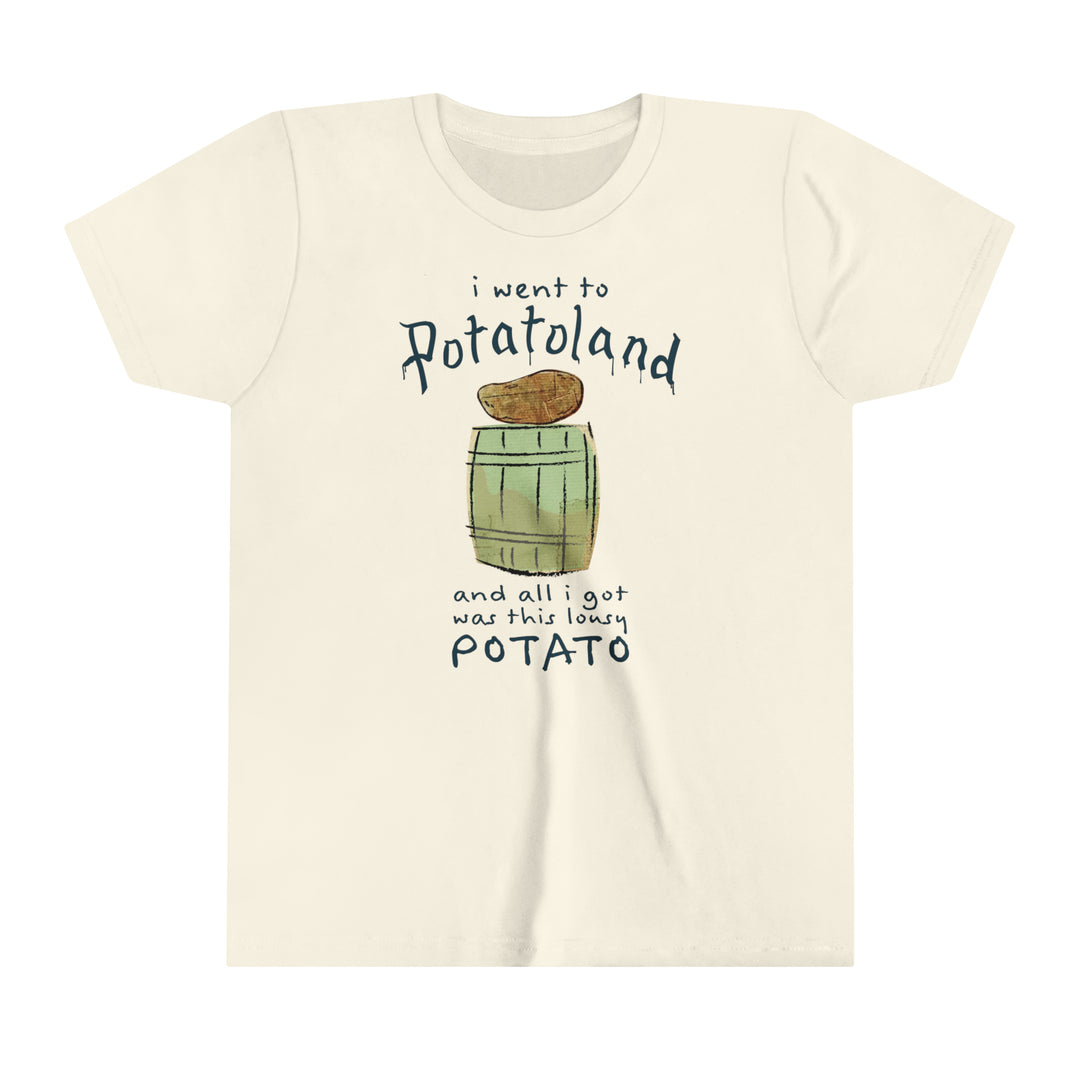 Potatoland Kid's Tee by The Quirky Mouse, LLC, subtle Disney Inspired Shirts