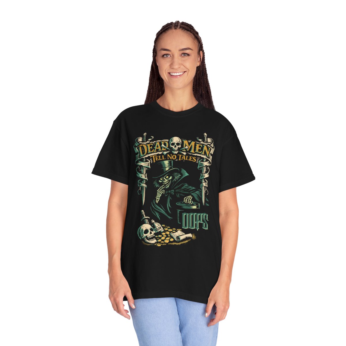 Dead Men Tell No Tales Hatbox Ghost Tee
