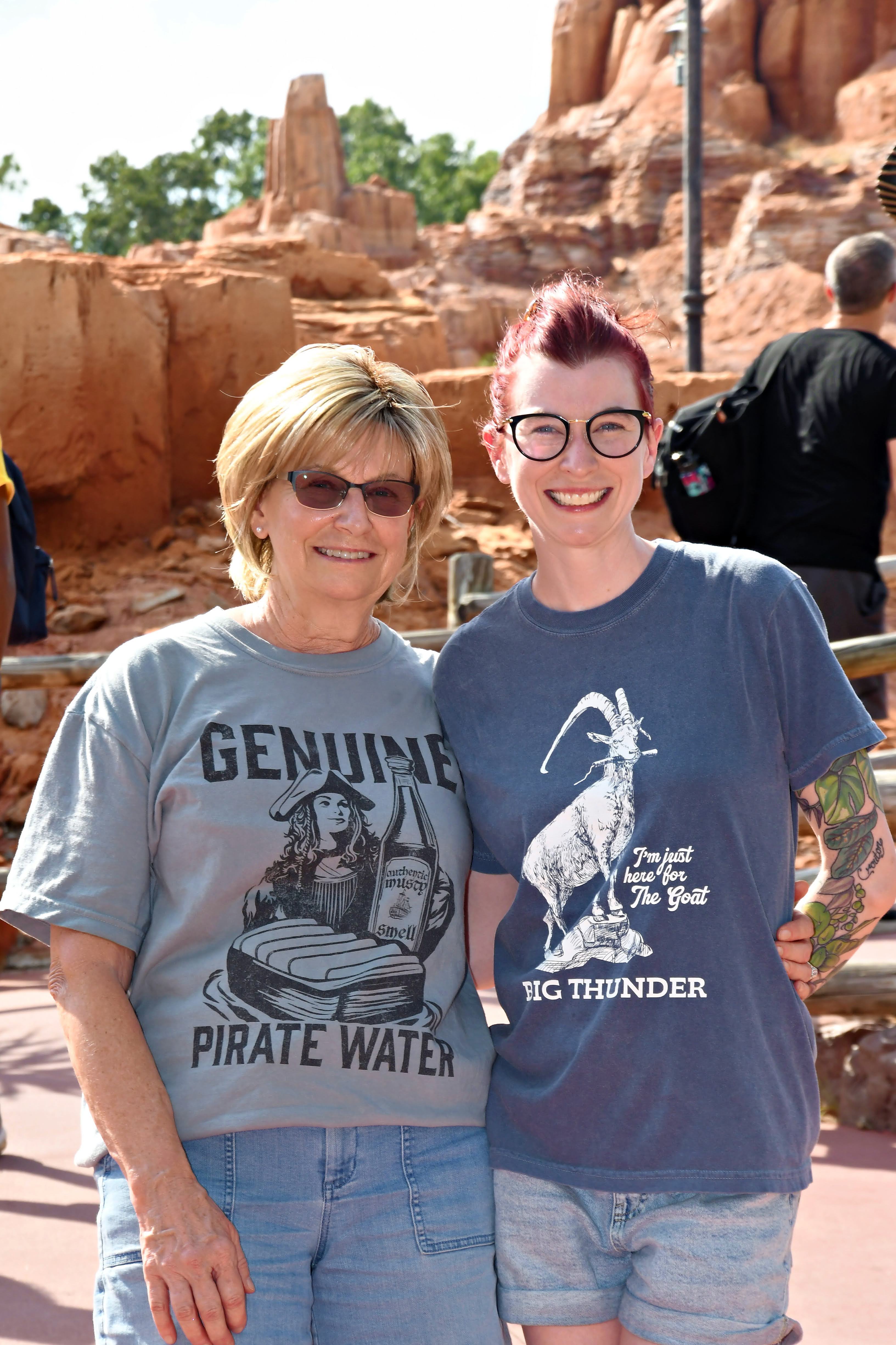 Big Thunder Goat on Comfort Colors Tee