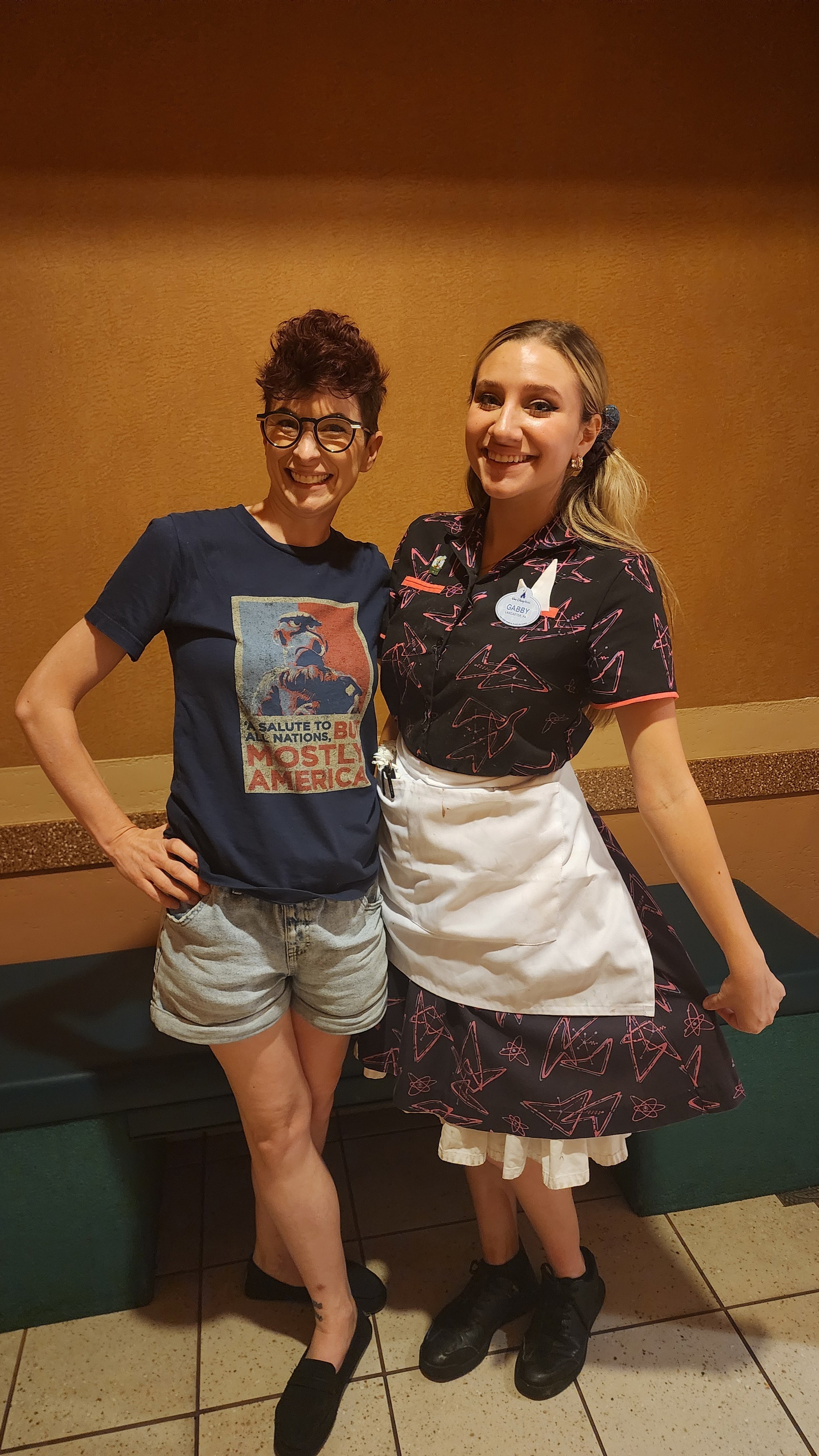 Sam Eagle Salute To America Comfort Colors Tee
