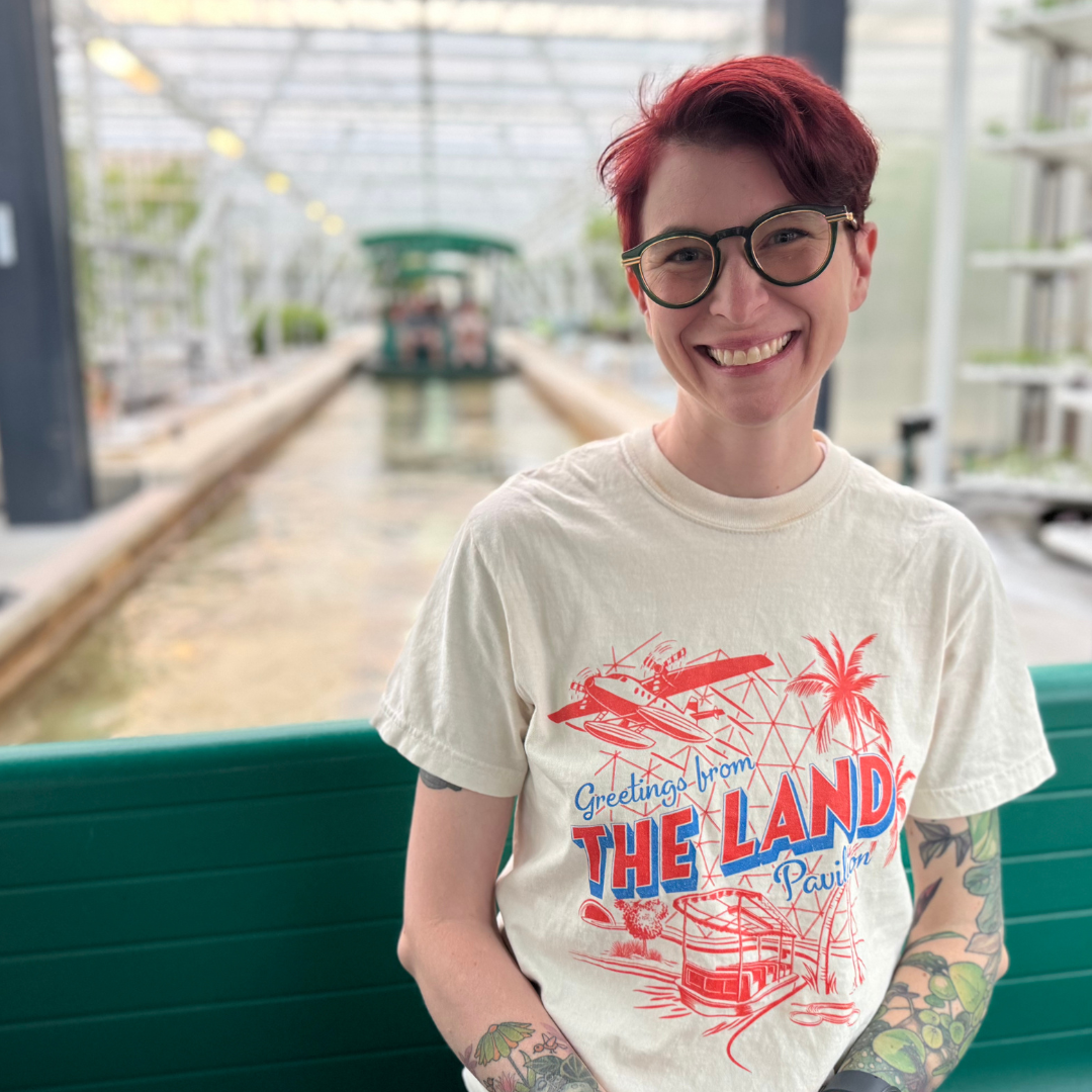 Greetings from the Land Pavilion Tee The Quirky Mouse LLC