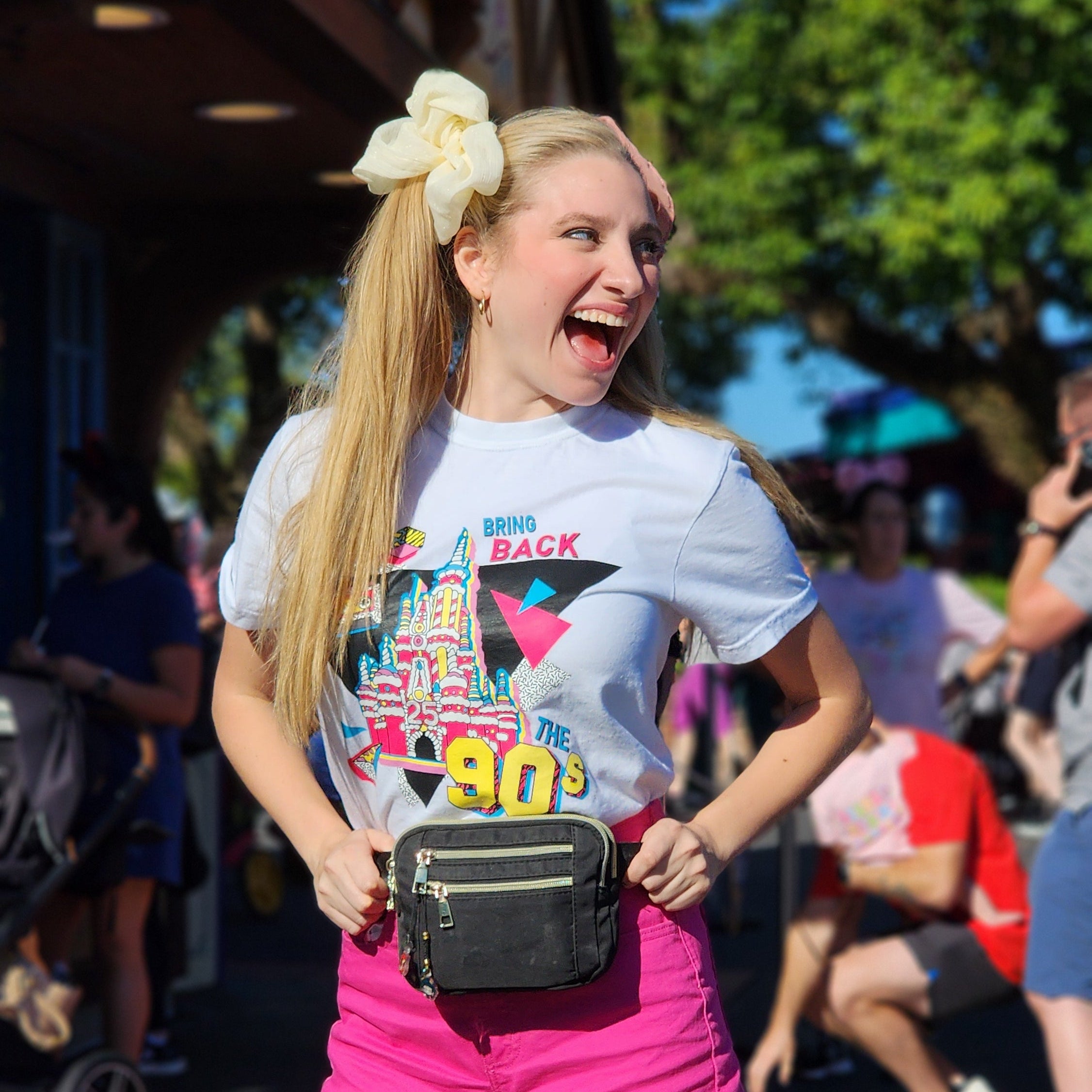 The 90s Cake Castle Comfort Colors Tee by The Quirky Mouse, LLC, subtle Disney Inspired Shirts