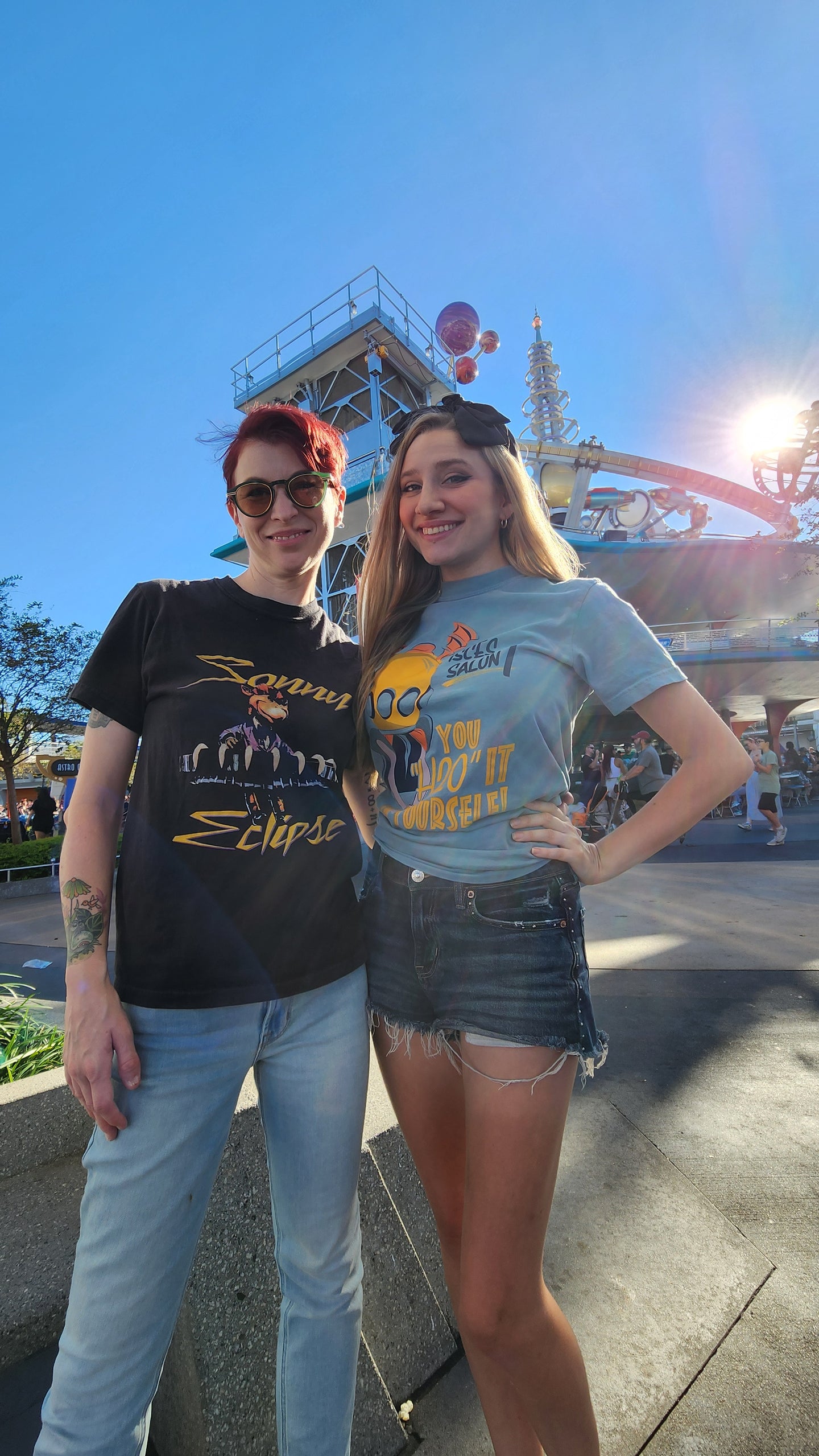 Sonny Eclipse Comfort Colors Tee | Subtle Theme Park Tees – The Quirky ...