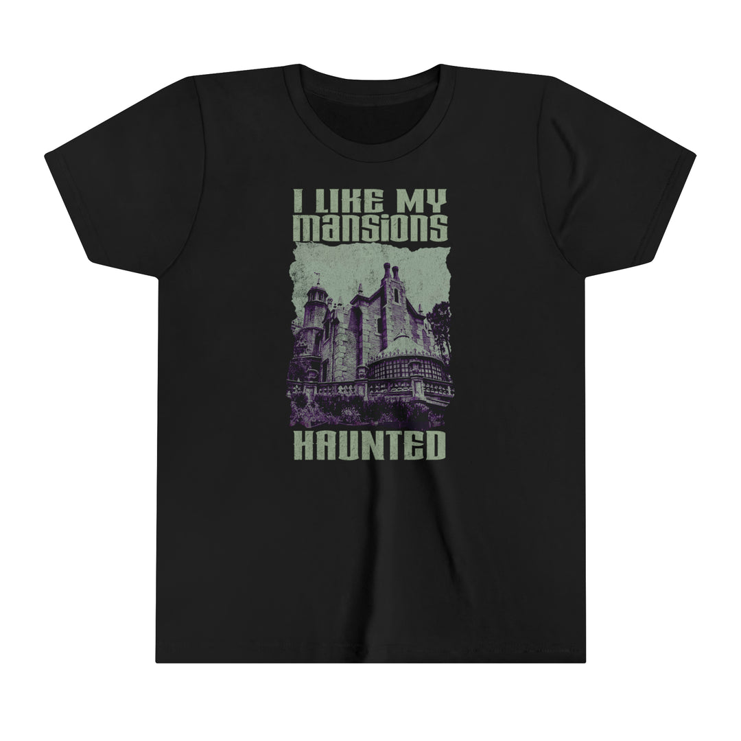 *WDW I Like My Mansions Haunted Kid's Tee by The Quirky Mouse, LLC, subtle Disney Inspired Shirts