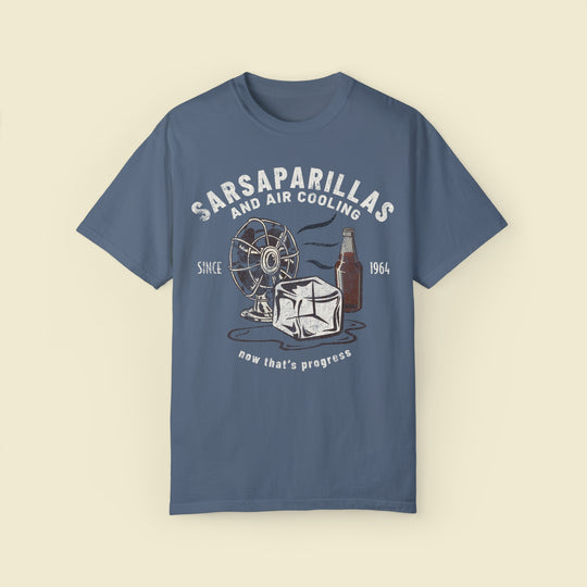 Carousel of Progress Sarsaparilla Comfort Colors Tee by The Quirky Mouse, theme park inspired t shirts