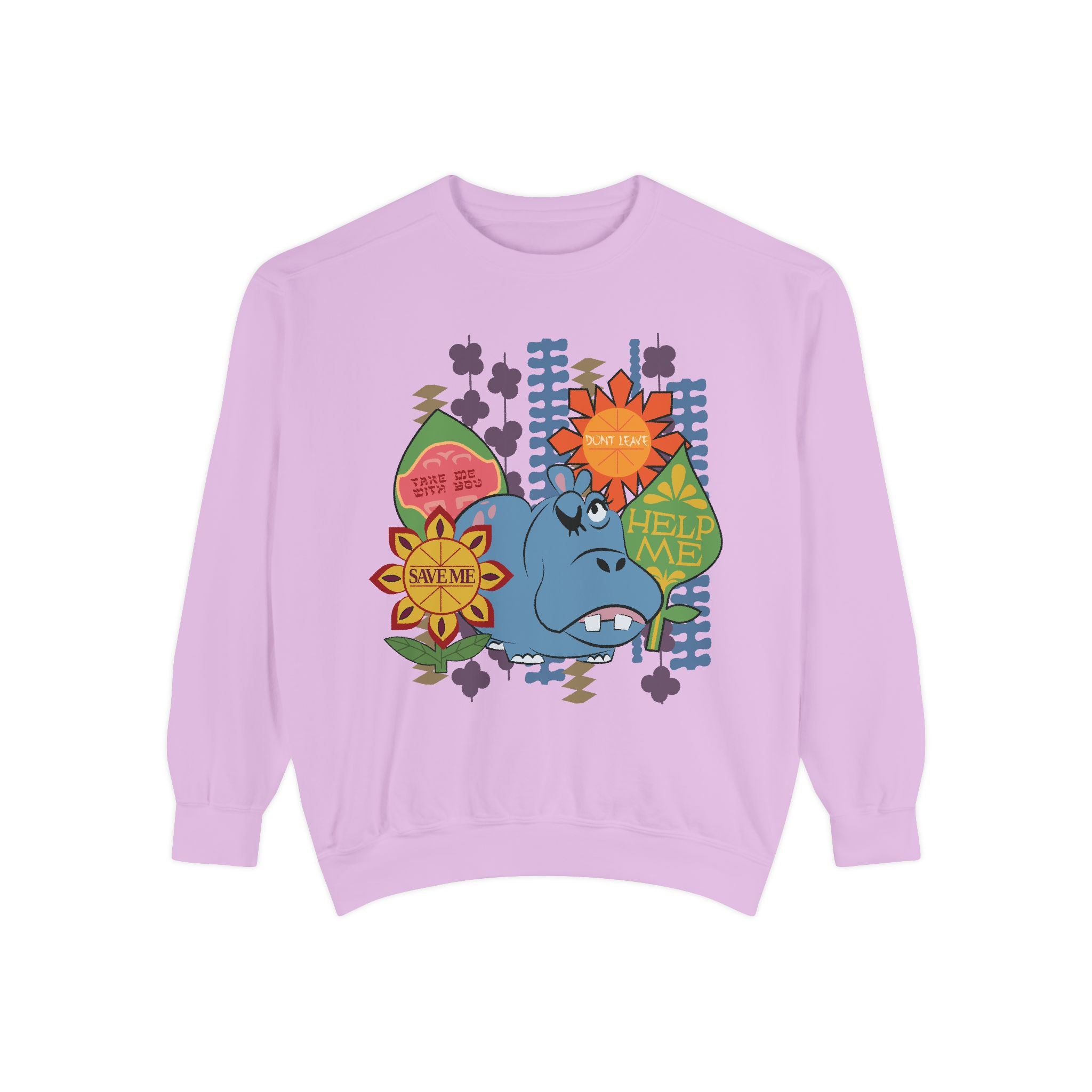 Hippo Help Me Sweatshirt