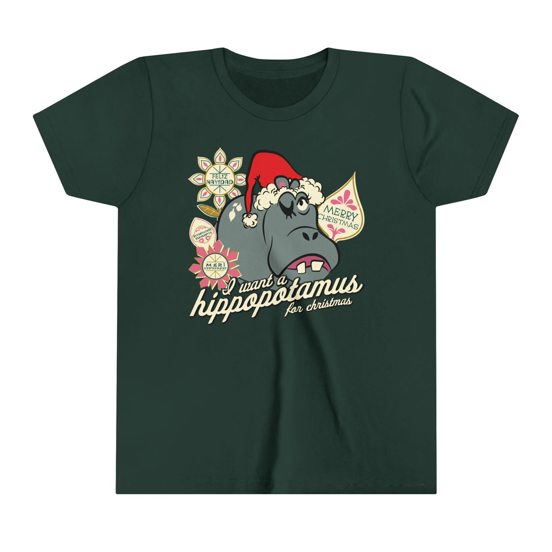 Hippo Christmas Kids' Tee