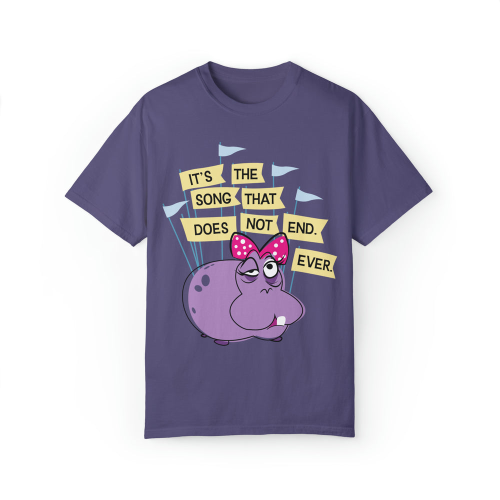 Small World Hippo Comfort Colors Tee