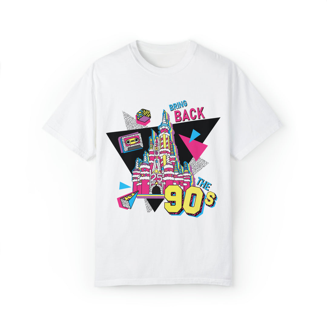 The 90s Cake Castle Comfort Colors Tee by The Quirky Mouse, LLC, subtle Disney Inspired Shirts