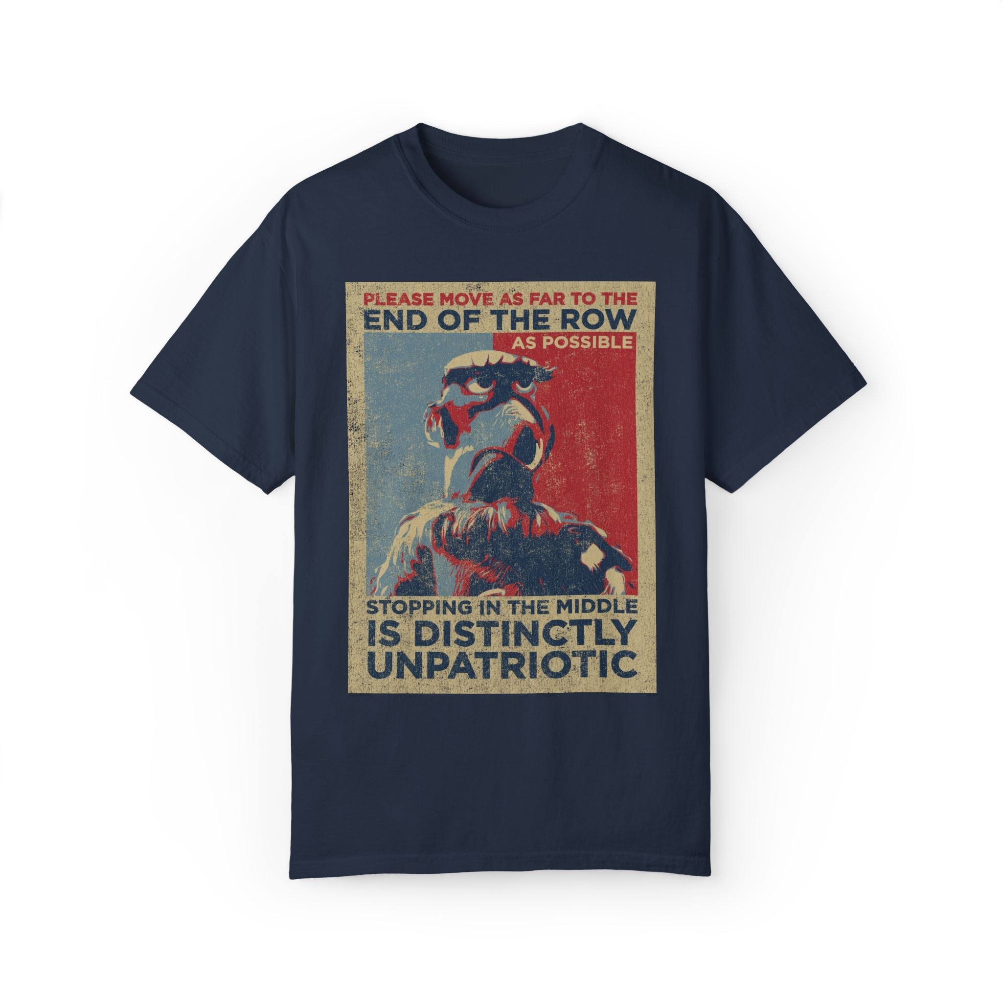 Sam Eagle Move To The End Of The Row Comfort Colors Tee The Quirky Mouse LLC