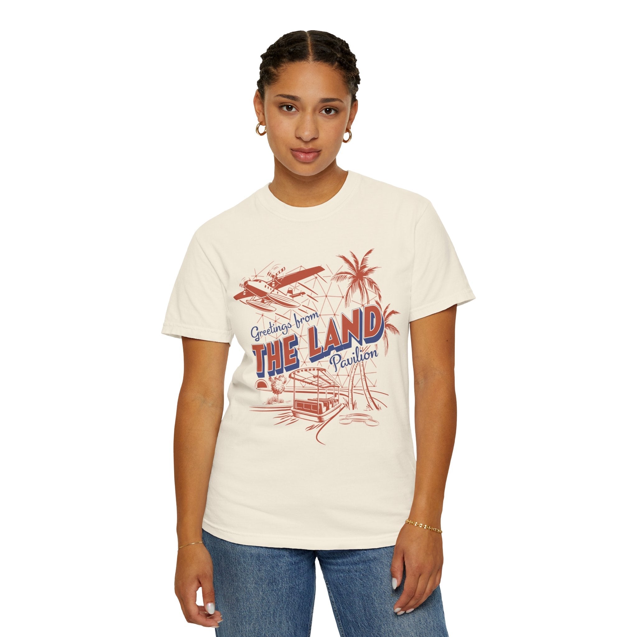 Greetings from the Land Pavilion Tee The Quirky Mouse LLC