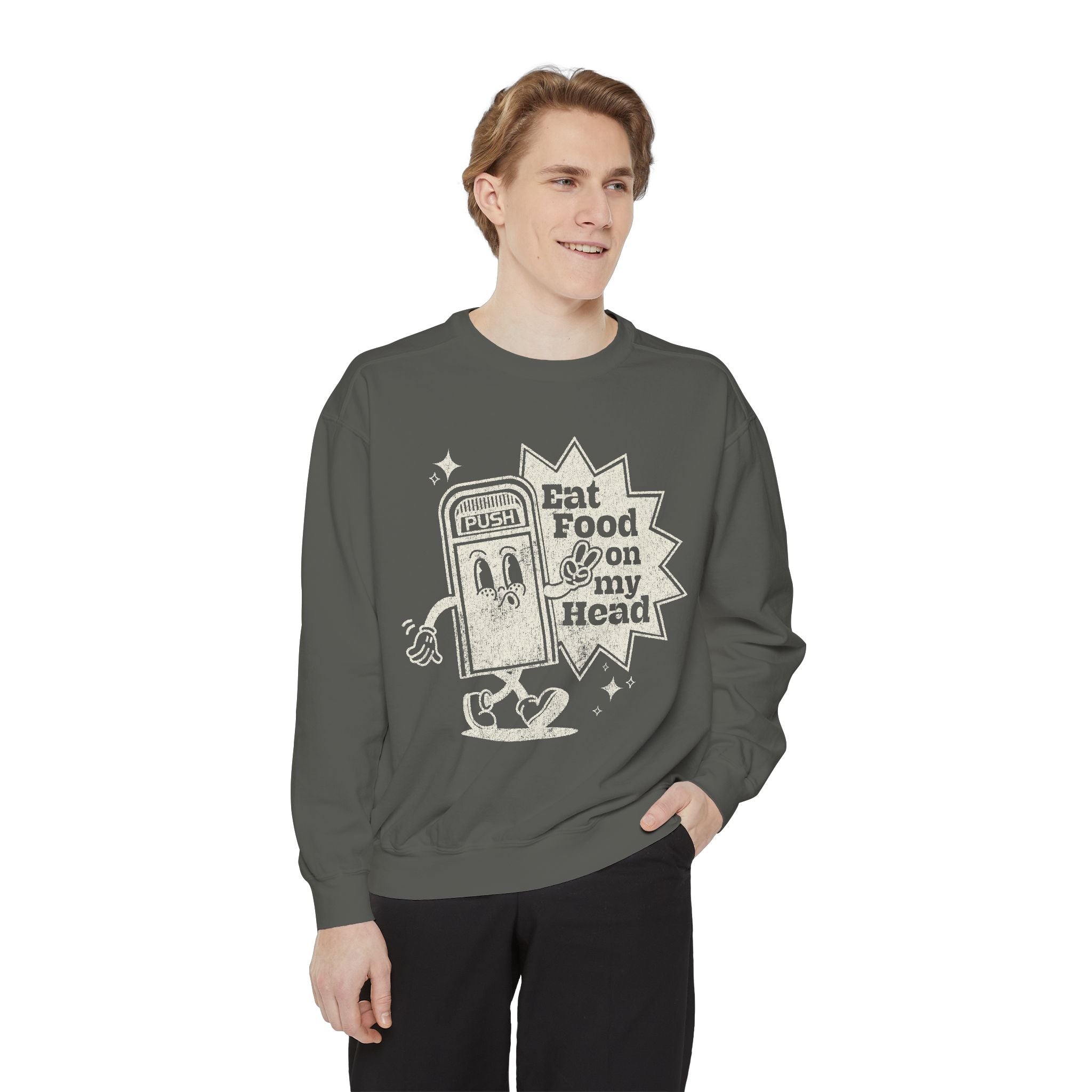 Disney Trash Can Comfort Colors Sweatshirt