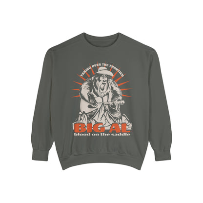 Big Al The Frontier Comfort Colors Sweatshirt by The Quirky Mouse, LLC, subtle Disney Inspired Shirts