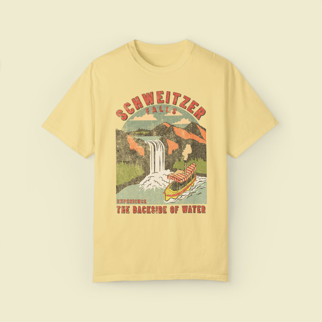 Schweitzer Falls Comfort Colors Tee