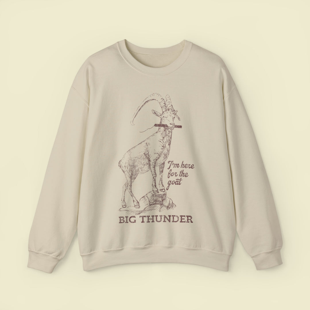 Billy Goat Sweatshirt by The Quirky Mouse, LLC, subtle Disney Inspired Shirts