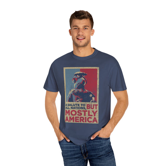 Salute To America Comfort Colors Tee