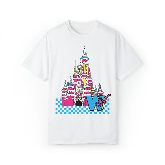 MTV Cake Castle Comfort Colors Tee by The Quirky Mouse, LLC, subtle Disney Inspired Shirts