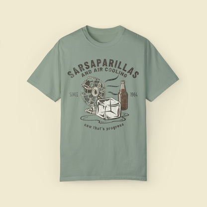 Carousel of Progress Sarsaparilla Comfort Colors Tee by The Quirky Mouse, LLC, subtle Disney Inspired Shirts