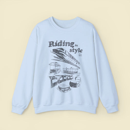 Riding In Style Sweatshirt