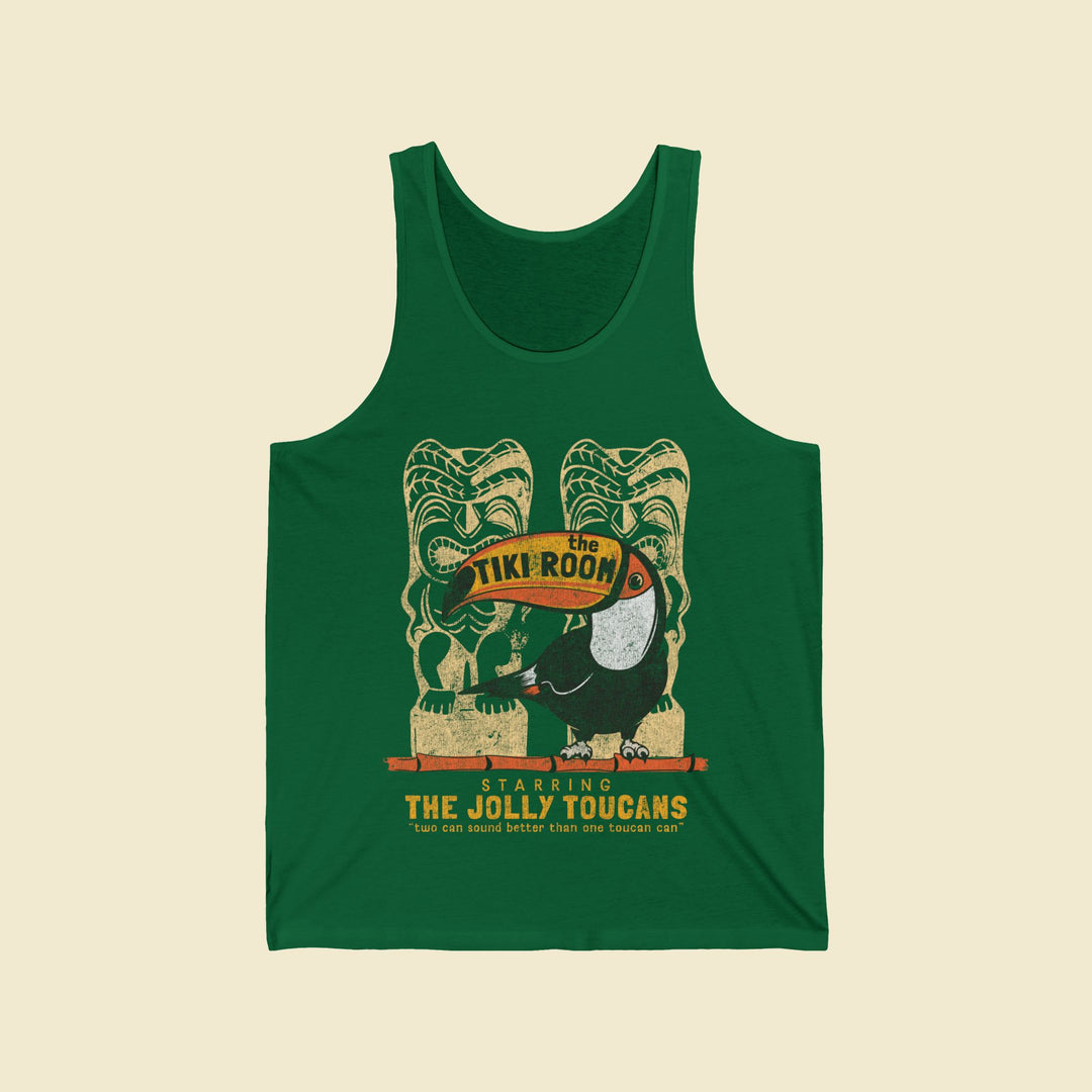 Tiki Room Tank Top by The Quirky Mouse, LLC, subtle Disney Inspired Shirts