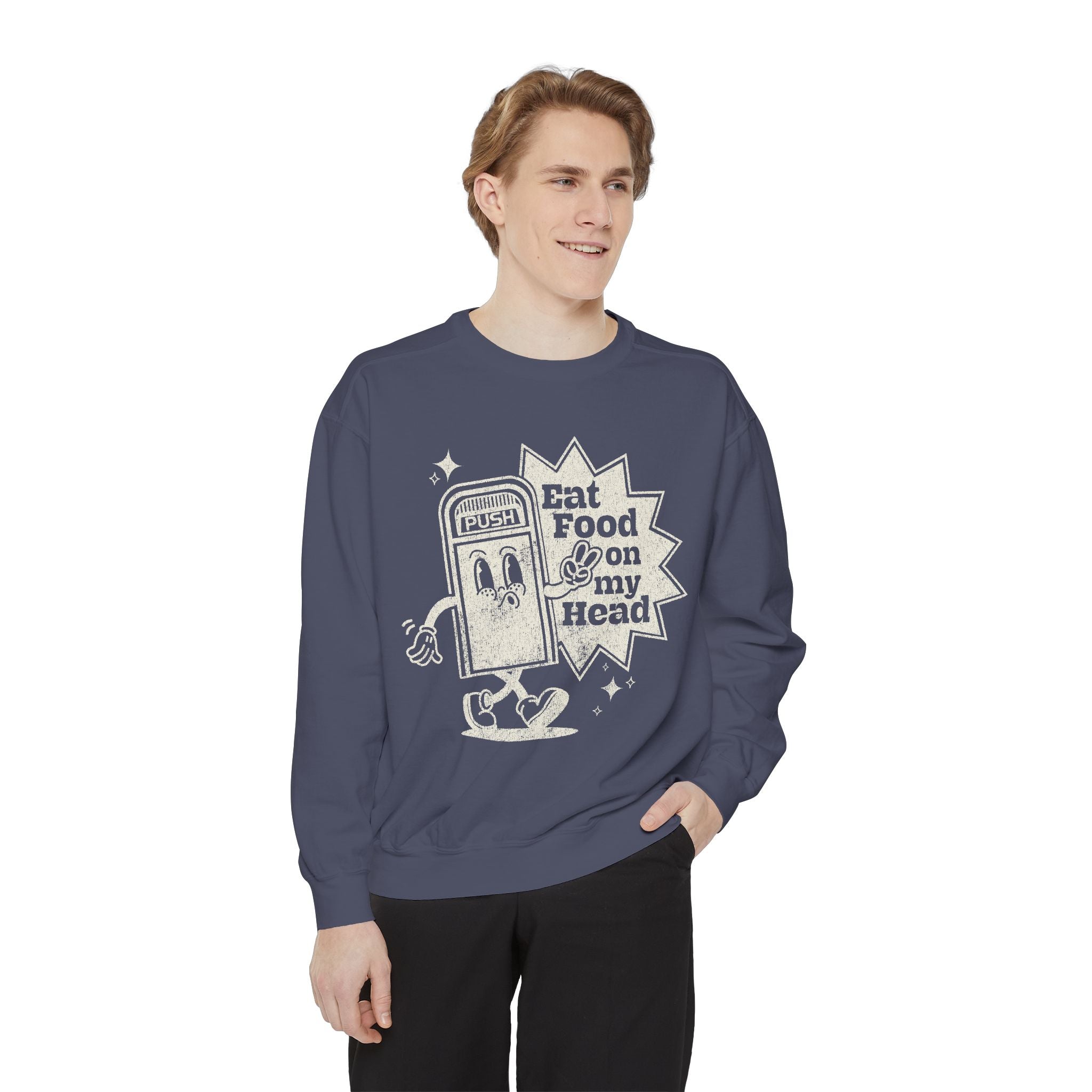 Disney Trash Can Comfort Colors Sweatshirt