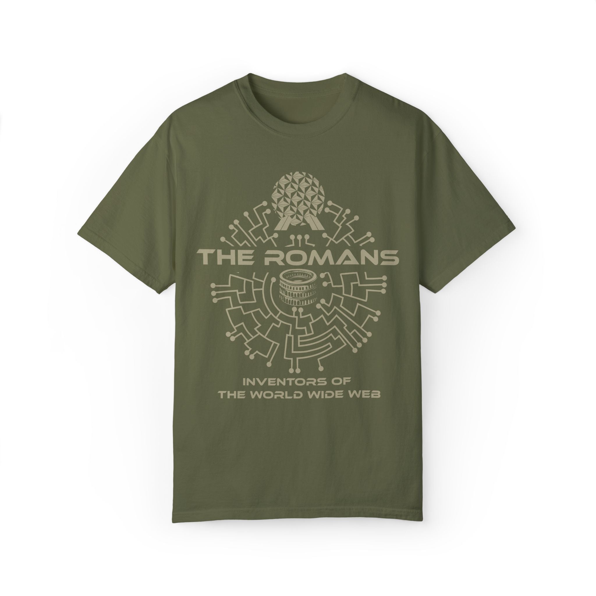 Spaceship Earth Romans on Comfort Colors