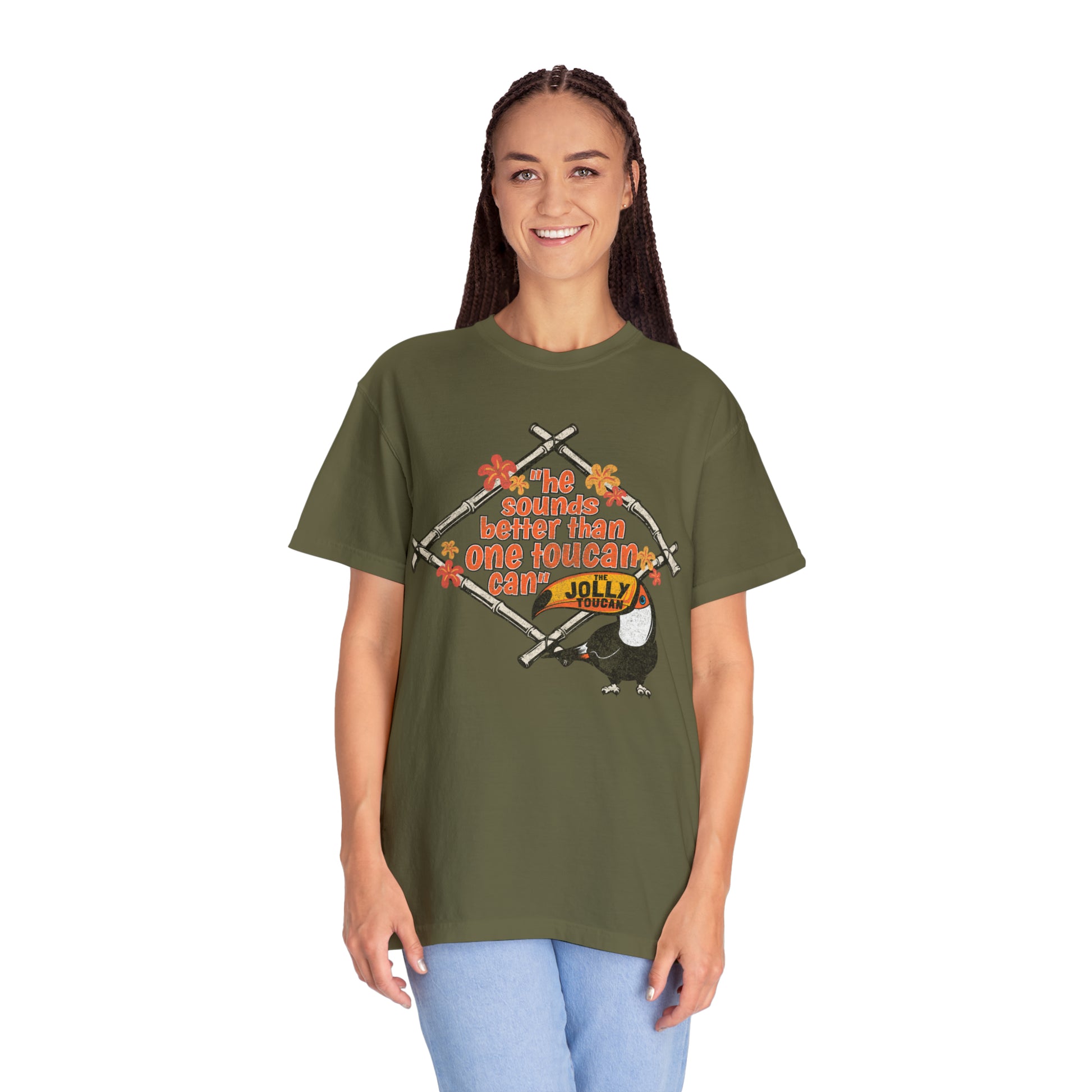 The Jolly Toucan Comfort Colors Tee - Theme Park Inspired T Shirts ...