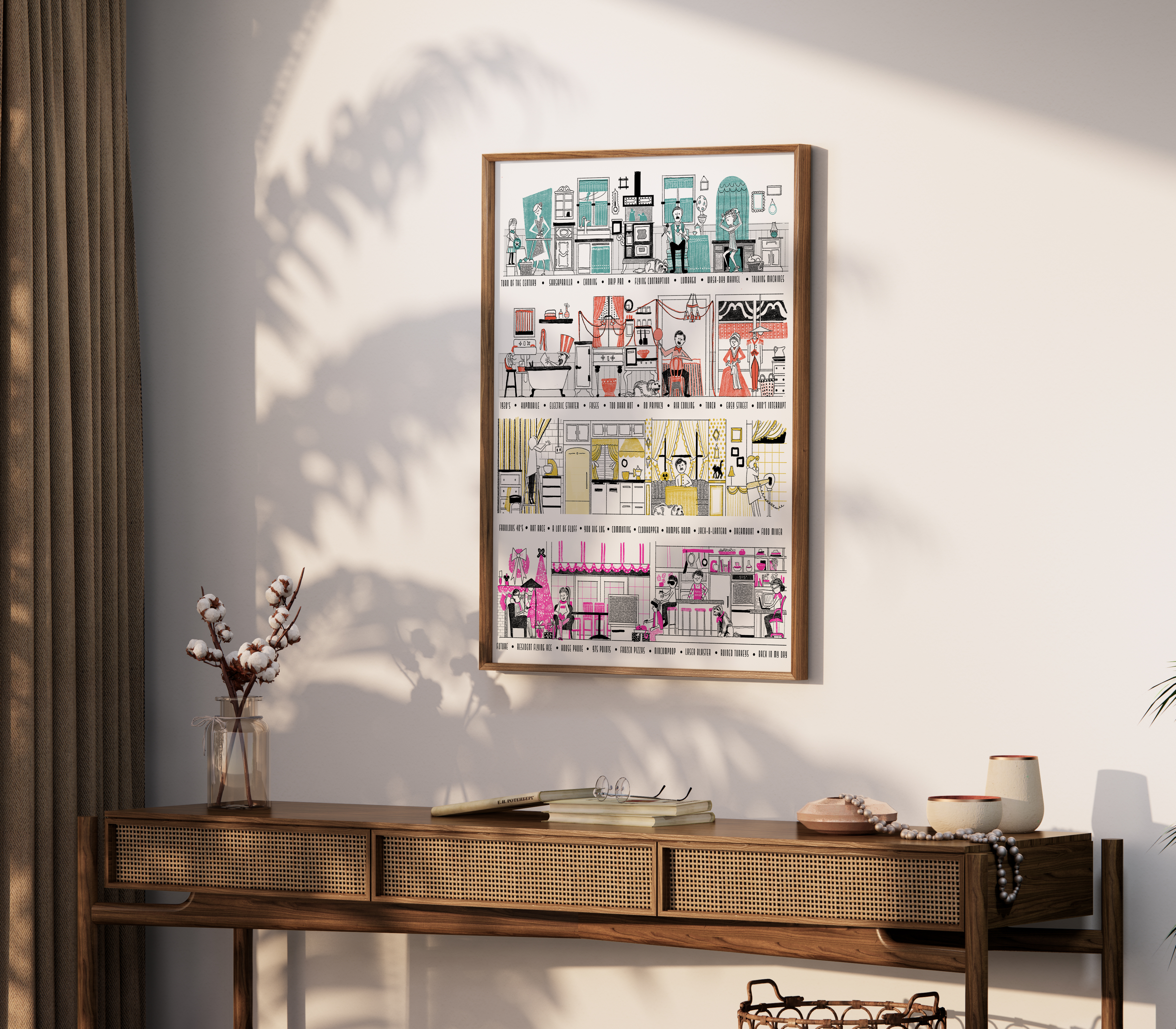 Carousel of Progress Fine Art Print