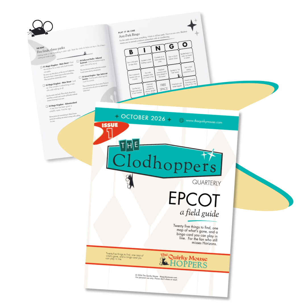 The Clodhoppers Quarterly, Issue 1: EPCOT