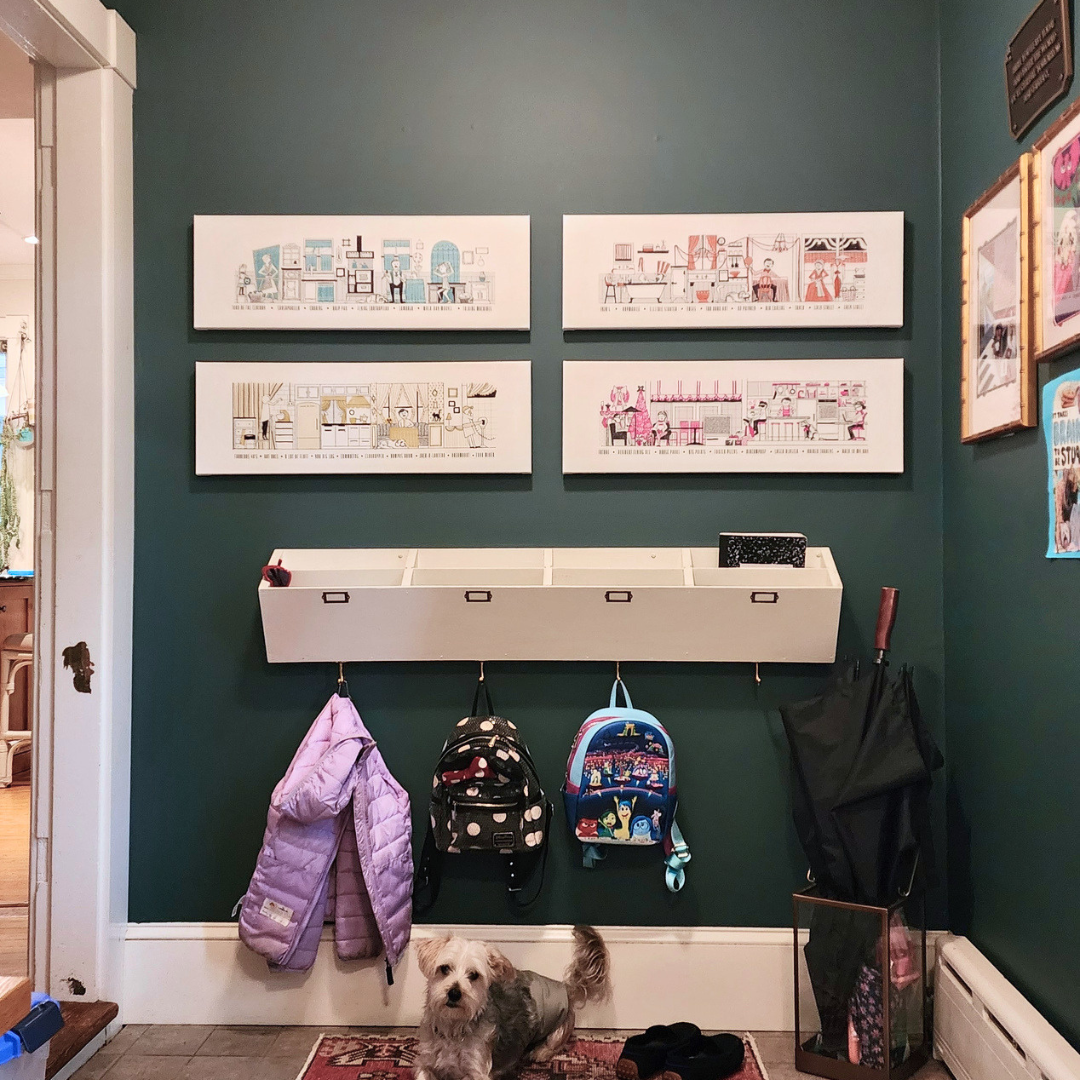 Carousel of Progress Canvas Set | All 4 Scenes